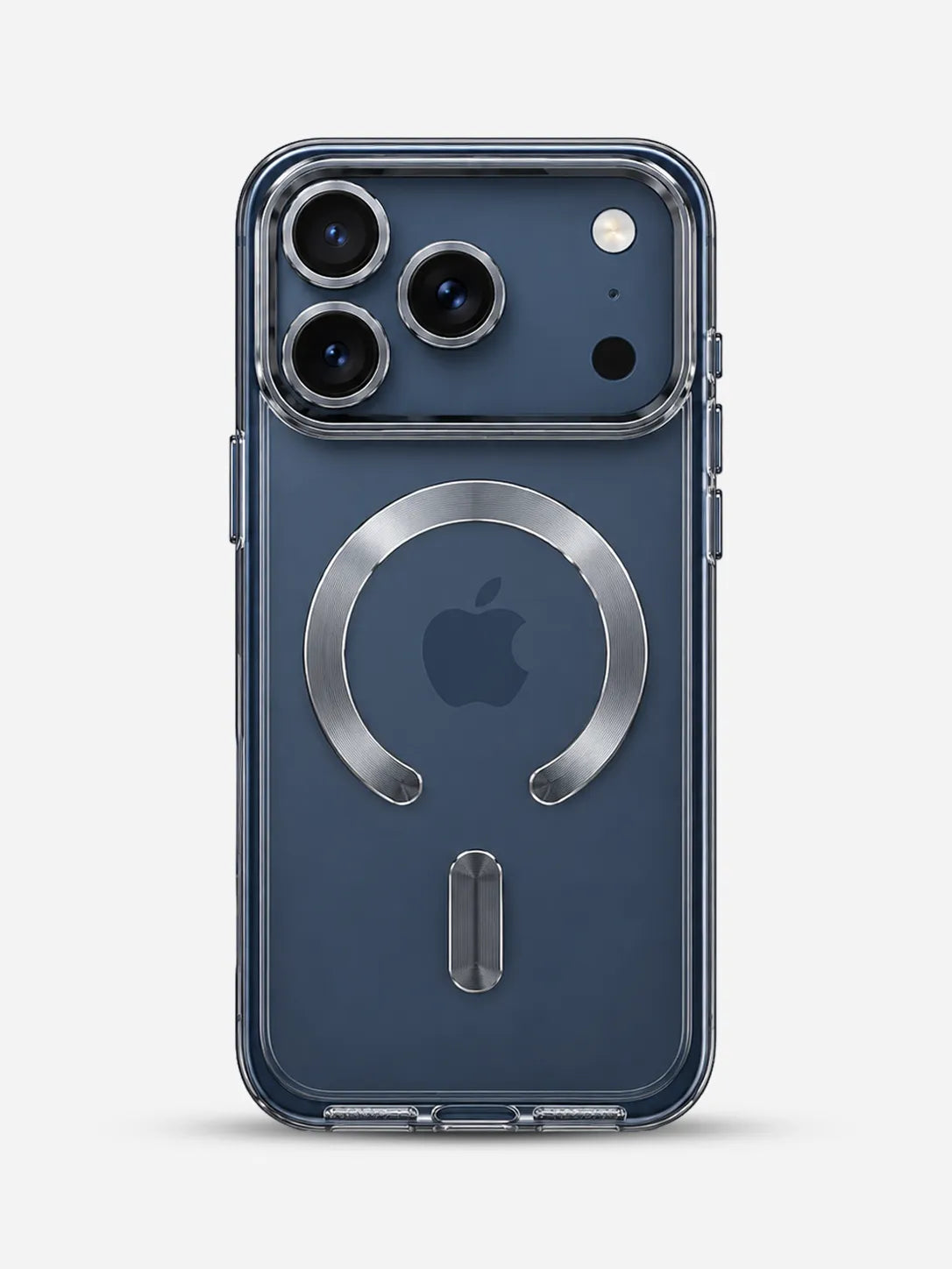 Luxury Electroplate Clear Magnetic TPU Phone Case