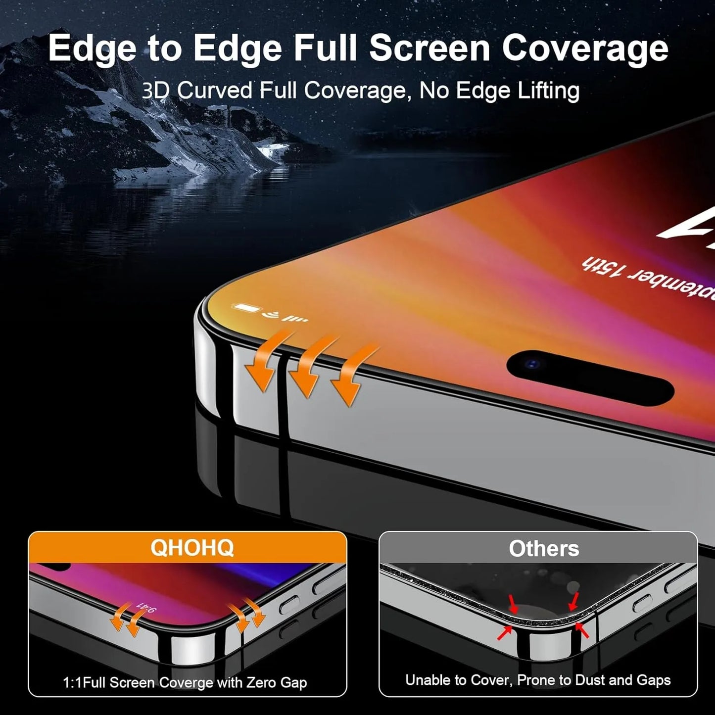 3D High Clear Tempered Glass Screen Protector